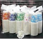 Practical Paper Cup Packing Machine HDPE / LDPE / PP / POF Packing Film