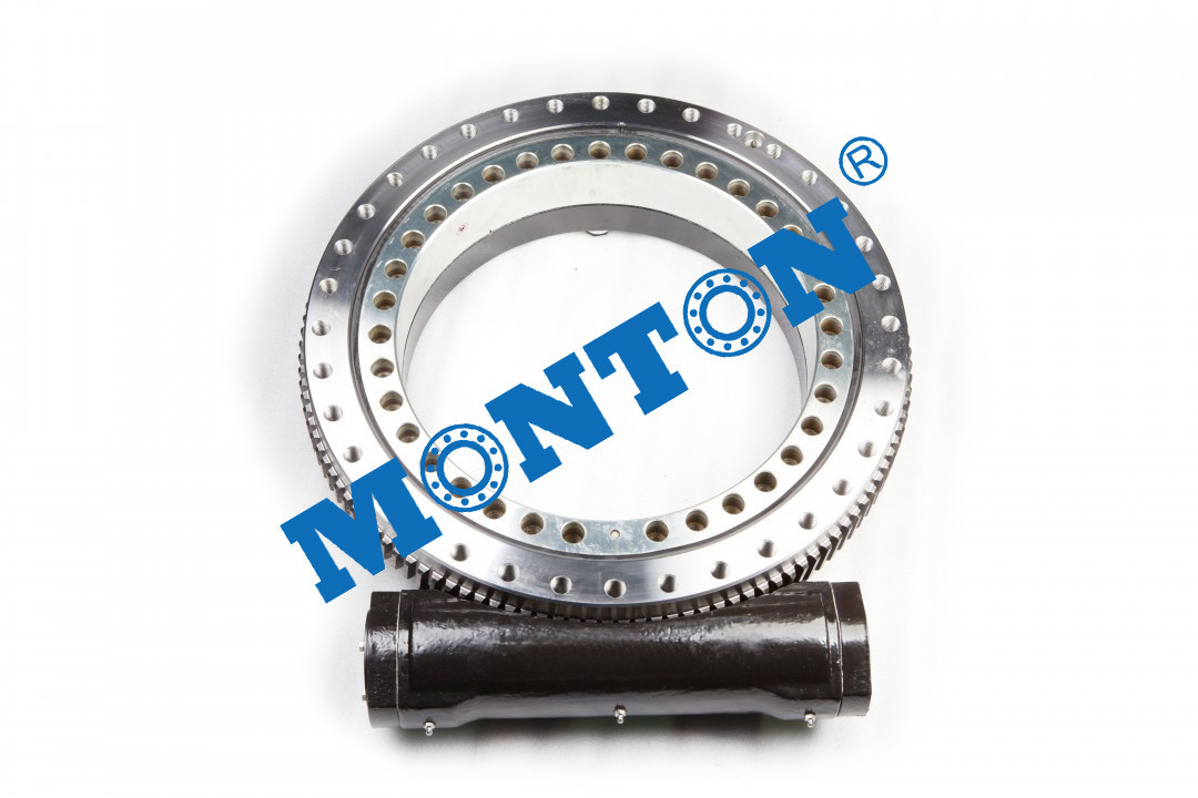 Dual Axis Electric Gear Reducer Worm Gear Slew Drive For Solar Tracker System