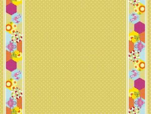 China Premium Yellow Paper Tablecloth , 54x108 Camping Picnic Table Covers wholesale