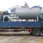 Thermal Oil Vacuum Rake Dryer ZPG Chemical Sticky Materials