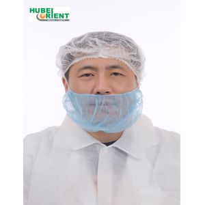 China Hygienic Nonwoven Disposable Beard Cover OEM With Single Elastic wholesale