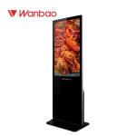 Stand Alone Floor Standing LCD Advertising Player 43" 55" 65 Inch Shopping Mall