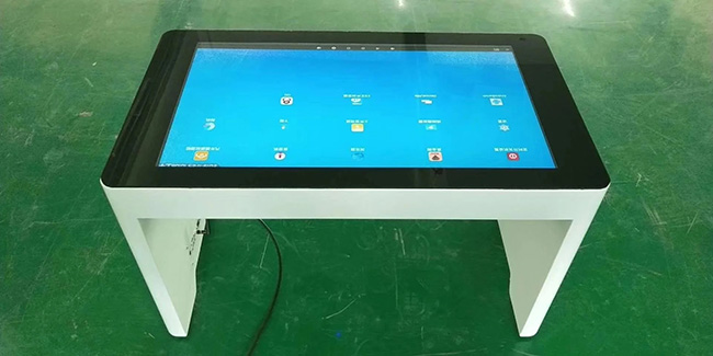 Advertising Kiosks Hd Videos Smart Touch Screen Coffee Table With Capacitive Multi-Touch 