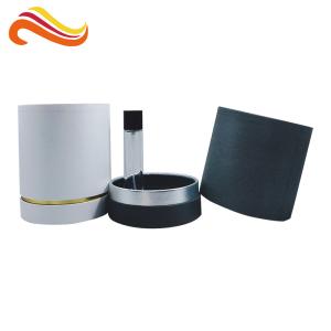 China Customized Gold Stamping Logo Cardboard Round Tube Cylinder Gift Box Packaging wholesale