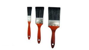 China White Black Bristle Paint Brush 10 Mm Customized wholesale