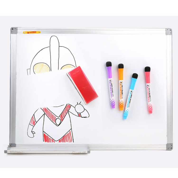 Office and School Essential 8 Colors Set Dry Erase Markers with Magnetic Whiteboard
