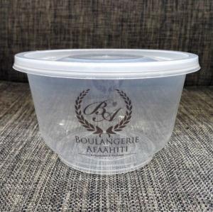 China Pp Plastic Microwave Take Away Containers , Disposable Dessert Cups Restaurants wholesale