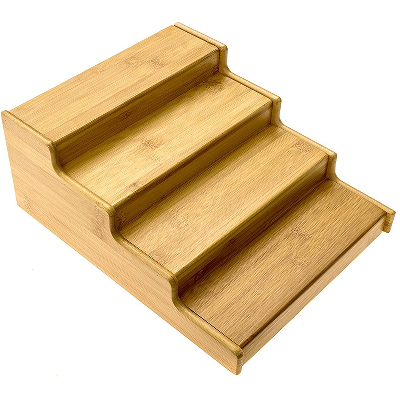 32.5x21.5x11cm Modern Kitchen Cabinets Display Storage Shelf No. of Tiers Four Layers