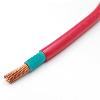 300/500V Single Core PVC Insulated BVV Stranded Copper Wires for Electrical Power Cable