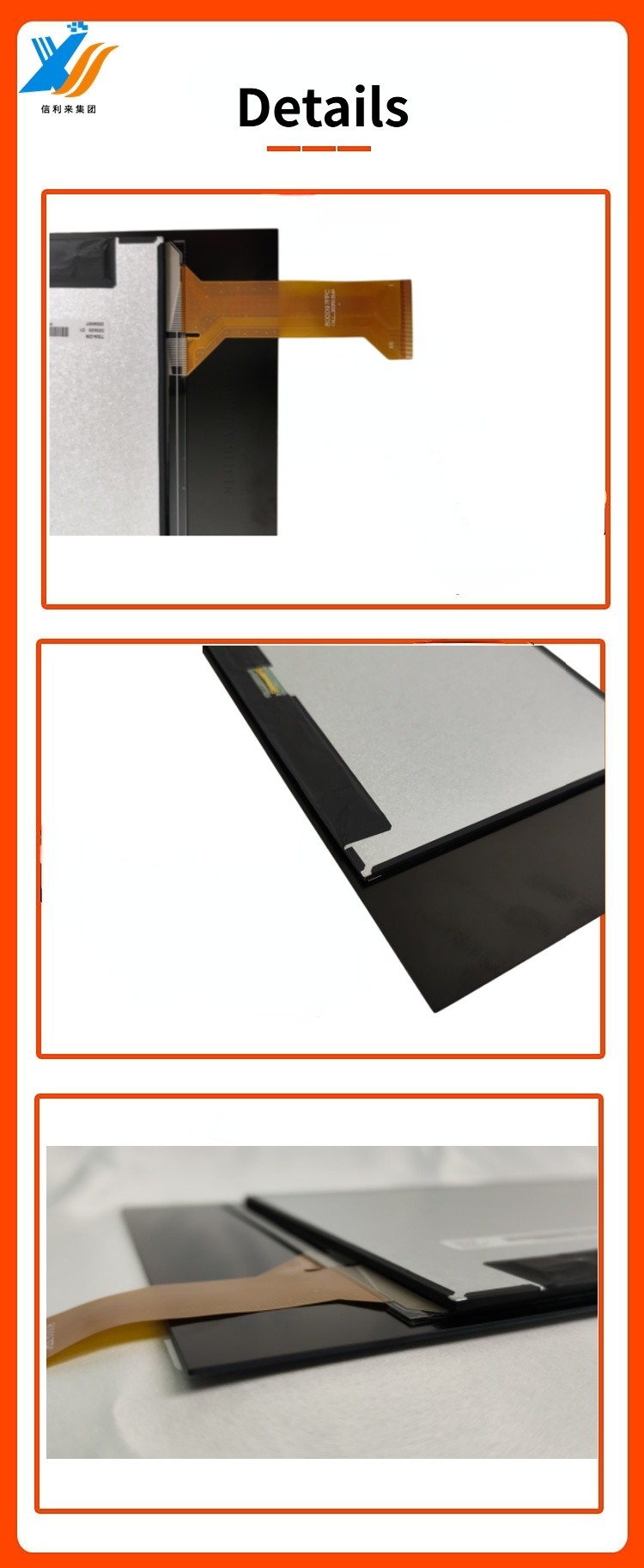 300 Cd/m2 Brightness LCD Touch Screen Panel Assembly Kit for Easy Plug And Play Implementation