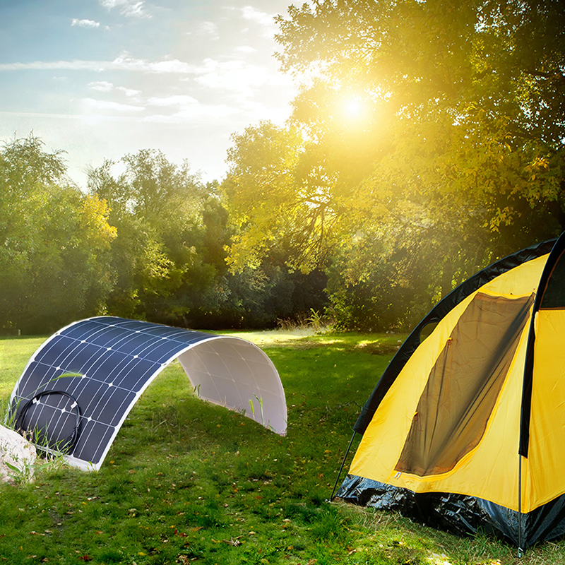 18V 36V 72V 150W To 350W Flexible Solar Panels Customized Size