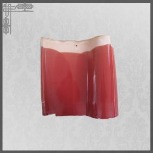 China Glossy Chinese Glazed Roof Tile European Spanish For House wholesale