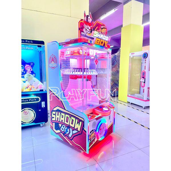Playfun Shadow Boy Clip Gift Prize Game Machine Vending Catch the Dolls Vending Claw Machine Amusement Arcade Games