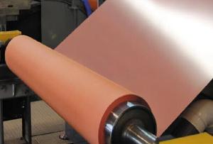 China High Temperature HTE Copper Foil , Elongation Electrodeposited 3m Copper Foil wholesale