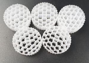 China 38 Holes Mbbr Water Treatment Ras 800m2/M3 Surface Area Bio Media wholesale