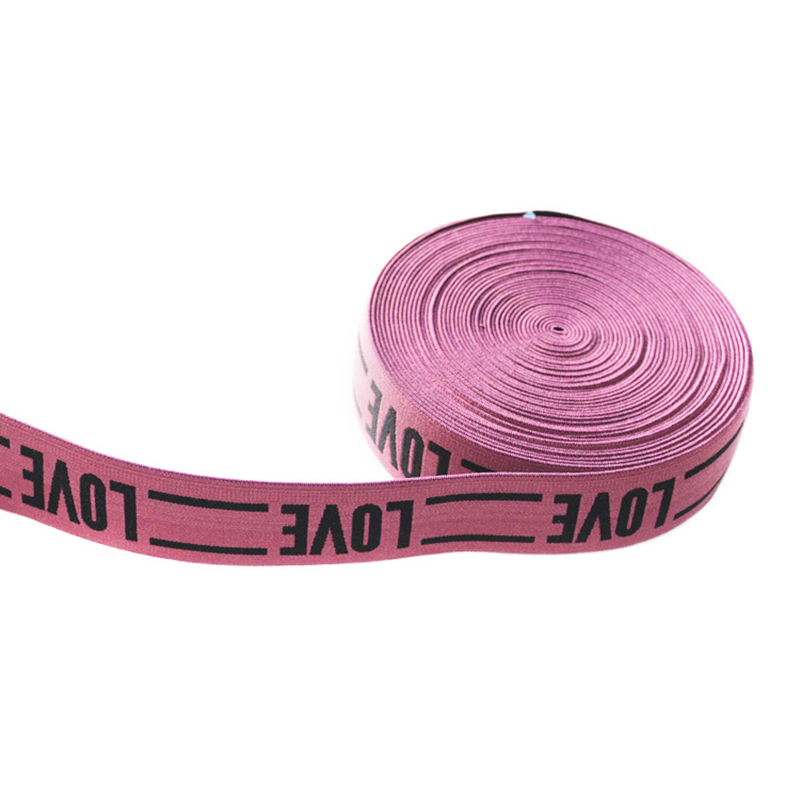 Oeko Tex Jacquard Webbing Tape Adjustable Elastic Band For Wigs Making