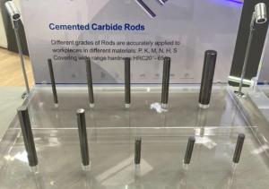 China Cemented Carbide Milling Cutter Rods HRA92 Hardness wholesale