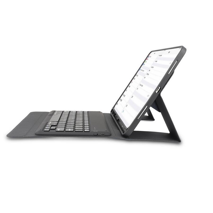 iPad Pro 11 2018 Wireless Keyboard Case, Bluetooth Keyboard Cover with Pencil Slot For iPad Pro 11 2018