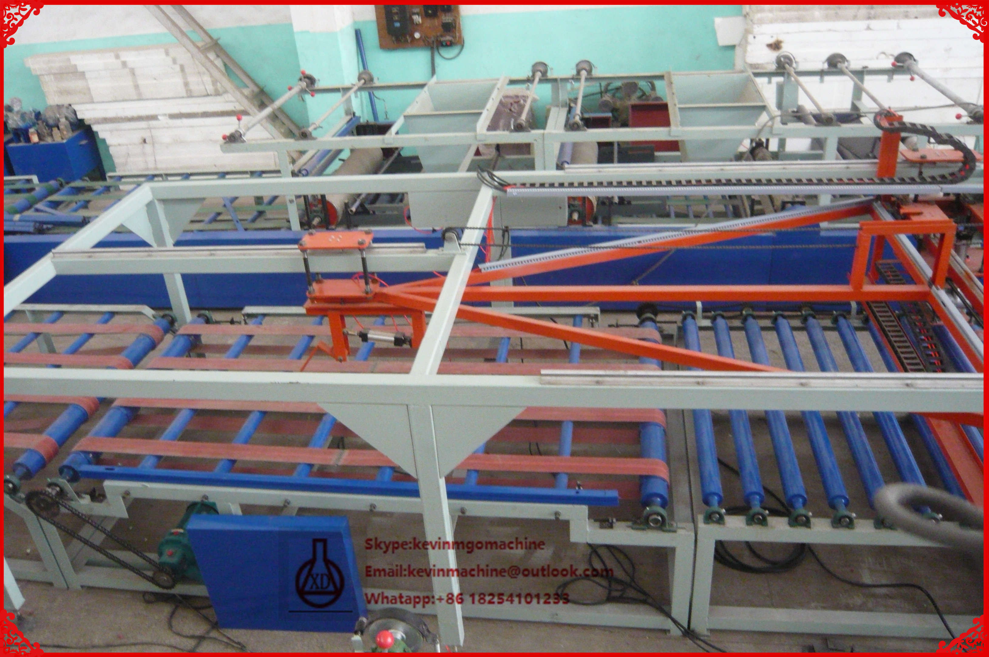 Lightweight MGO Door Panel Making Machines for Composite Material 1 Year Warranty
