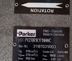 China Parker PV270R1K1T1NMMC Axial Piston Pump wholesale