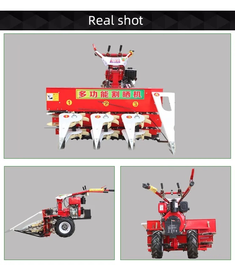 12hp Soybean Combine Harvester