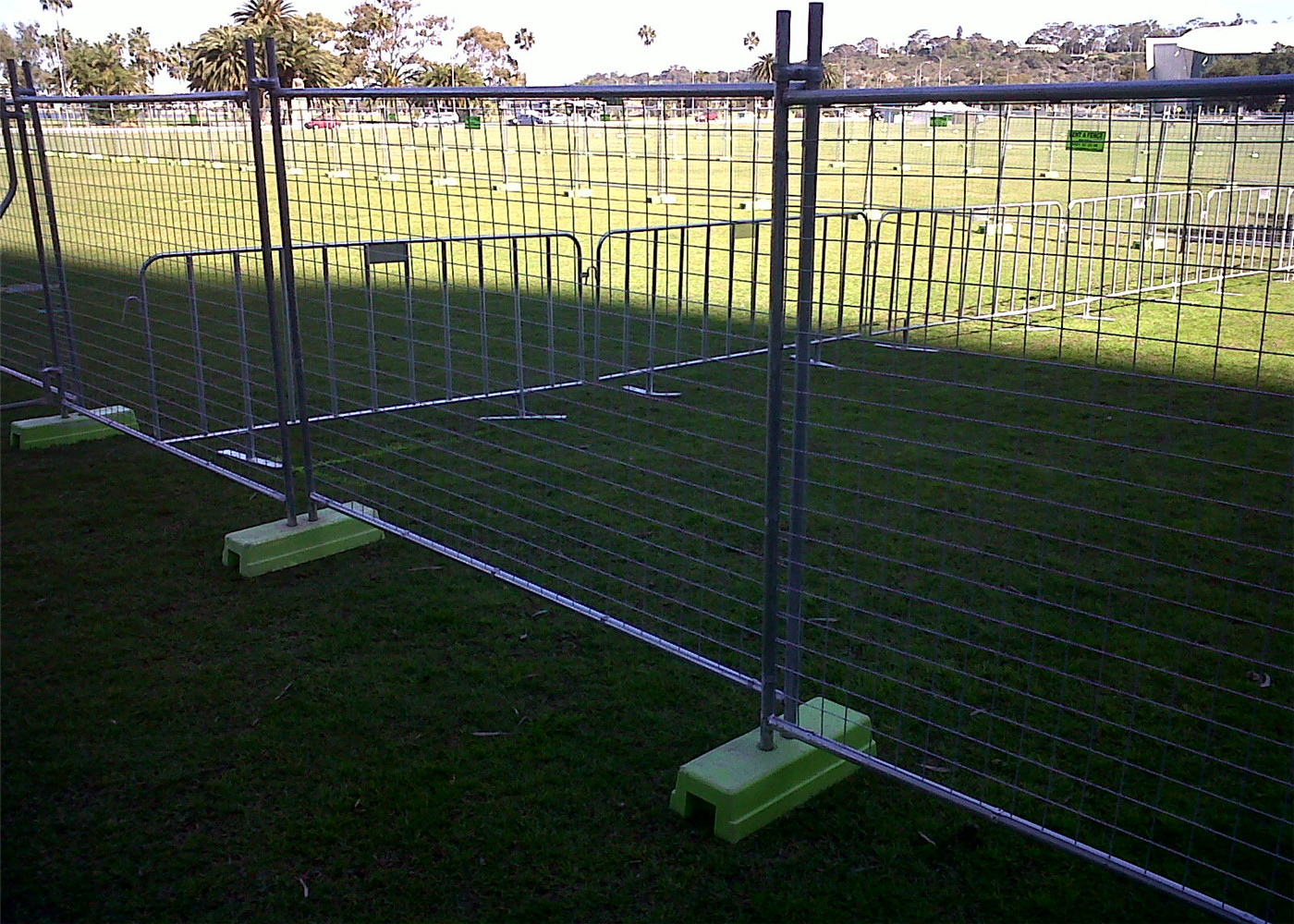 Easy Installation Temporary Pool Fence Panels / Movable Fence Temporary Fence