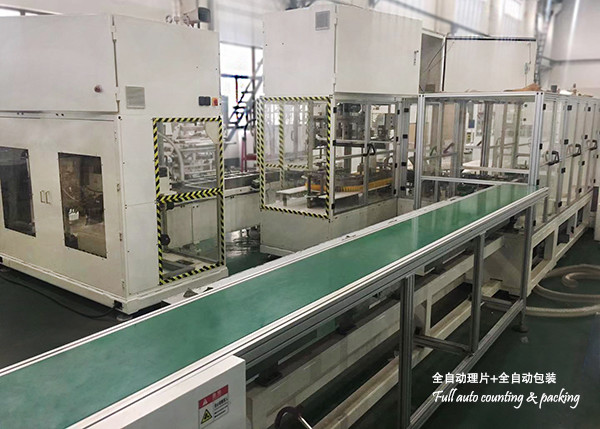 1200ppm Feminine Lady Menstrual Pad Counting Packing Machine