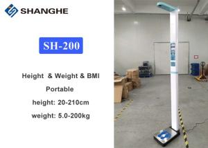 China Digital height 20-205cm RS232 Body Weight And Height Scale wholesale