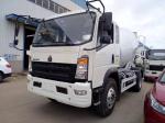 Professional 3CBM Concrete Mixer Truck 4*2 Feed Concrete Mixer Trucks For