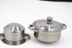 China Home Non Stick Cookware Set , Kitchen Stainless Steel Cooking Pot Set wholesale