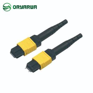 China OEM Singlemode Male MPO Fiber Connector 3.0mm Low Insertional Loss wholesale