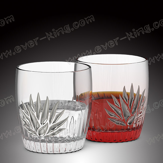 Custom Soda Lime Drinking Beer Glass Round Shaped