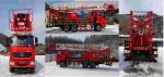SHACMAN H3000 Oil Drilling Truck 6x4 380HP EuroII White 50Ton Oil Rig Moving