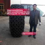 Heavy mining wheel loader tire chains CAT 988 tyre protection chains 35/65R33
