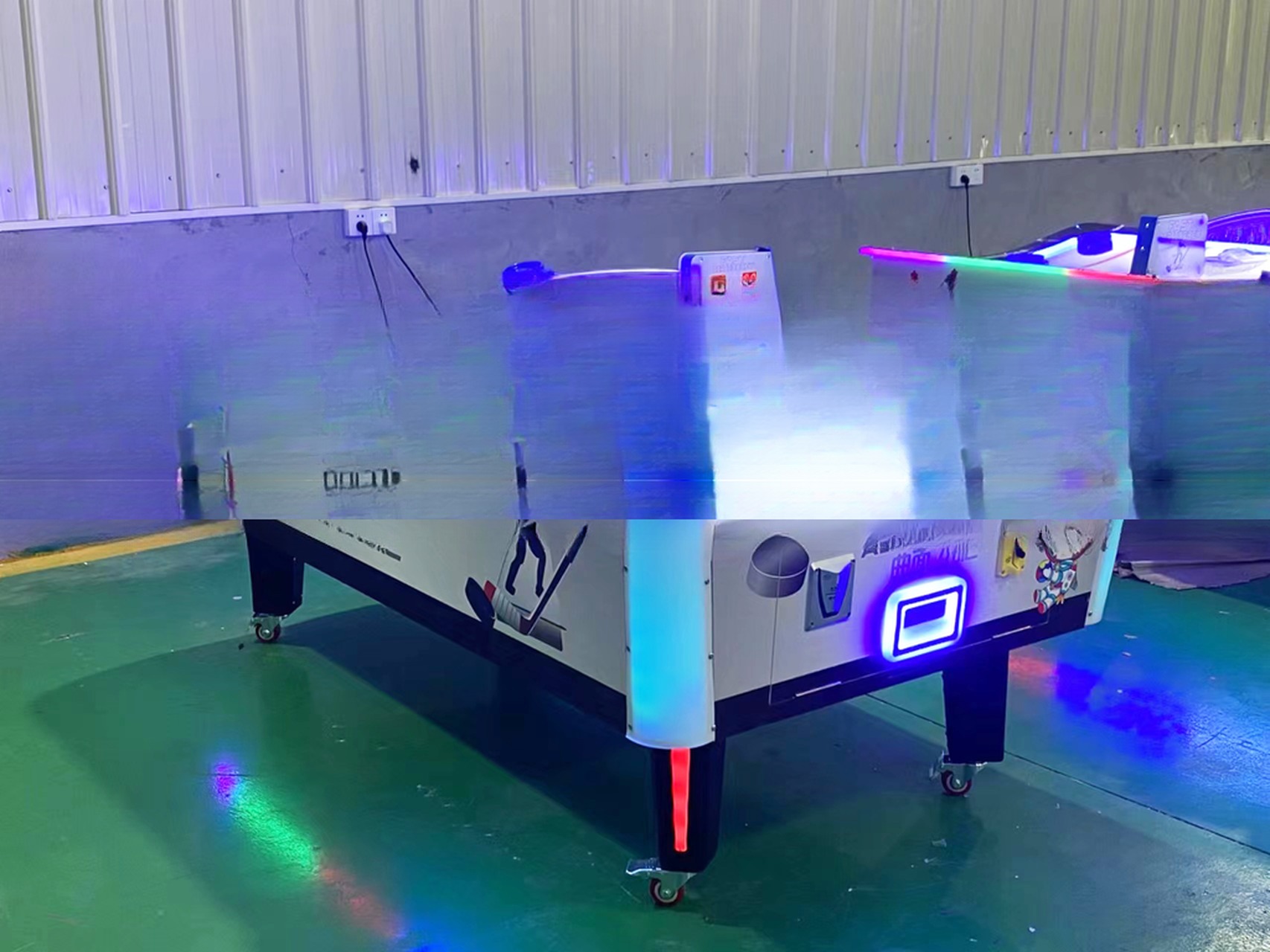 Coin Operated Air Hockey Game Machine Two Players Sports Game Machine