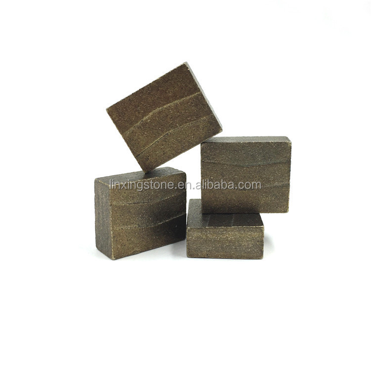 High Frequency Brazed Necessary Tools Diamond Segment for Nature Stone Welding Method