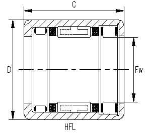 INA Needle roller Bearing HK0810-2RS,HK0812-2RS , HK1012-2RS ,HK1014-2RS,HK1012