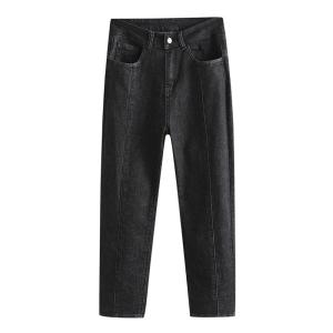 China Manufactuer OEM New Plus-Size Jeans Plus Extra Stretch High-Waisted Pants For Women wholesale