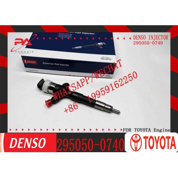 2KDFTV Common Rail Injector Diesel Fuel Injector Assembly 23670-30420 2367030420 295050-0740 2950500740