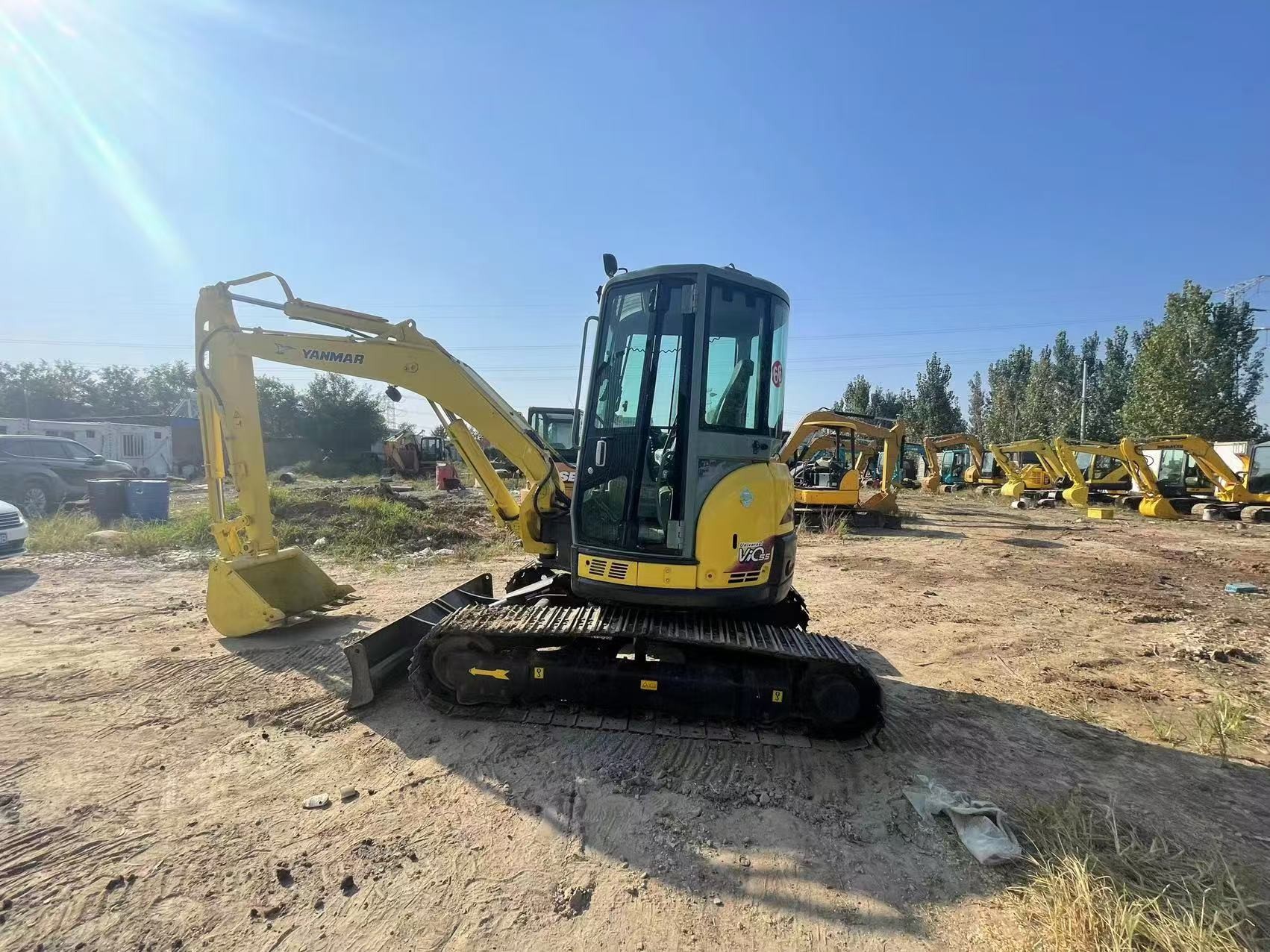 Used Excavator Yanmar Vio55 Yanmar Mini Excavator 55