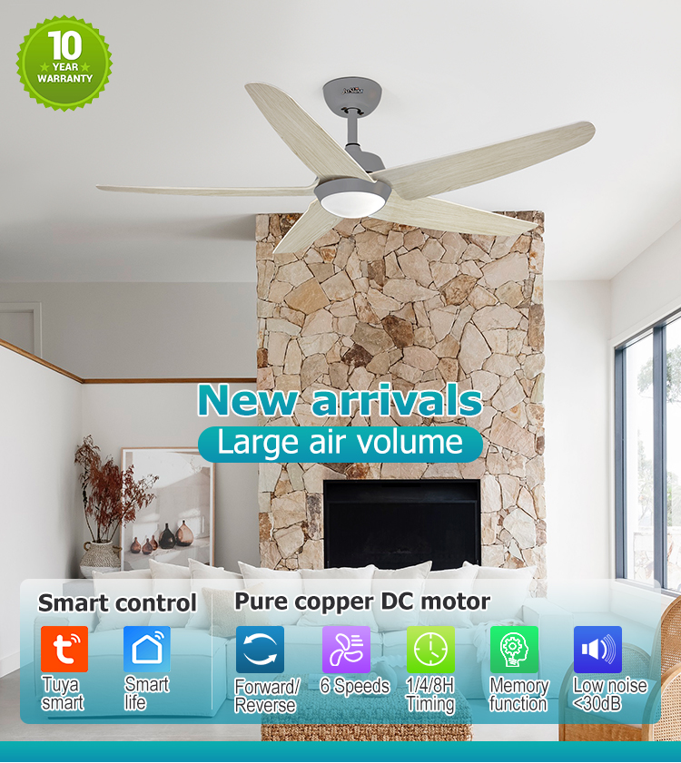Upgrade Your Home with 1stshine LED Ceiling Fan Easy Installation and Memory Function