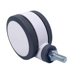 China 125MM Swivel Medical Equipment Hospital Bed Double Silent Casters Wheel wholesale