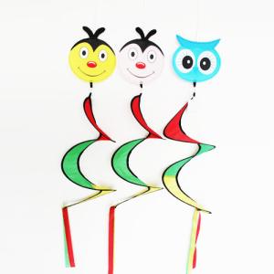 China Seasonal Wind Spinner Bee Ladybug Owl wholesale