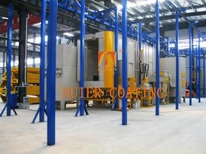 China Strength Industrial Electrostatic Powder Coating Line With Automatic Operation wholesale