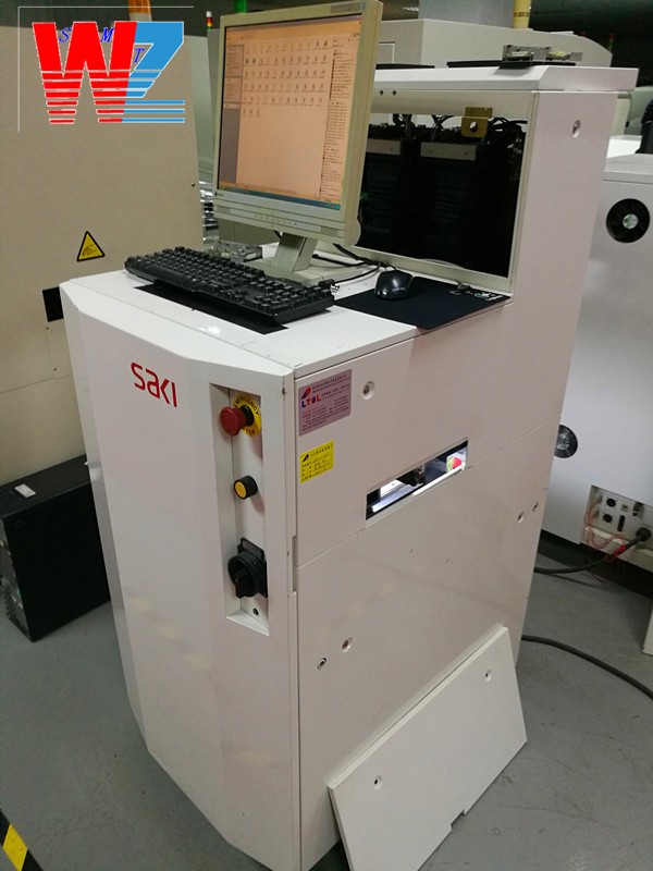 800W SMT Placement Machine SAKI BF-18D-P40 AOI Inspection Systems
