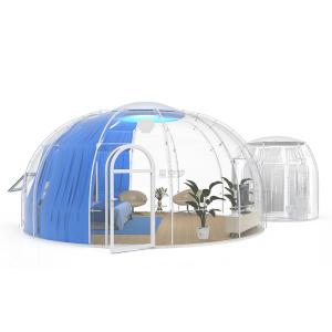 China Waterproof Clear Igloo Dome Tent 6m Diameter Sunshade For Restaurant wholesale