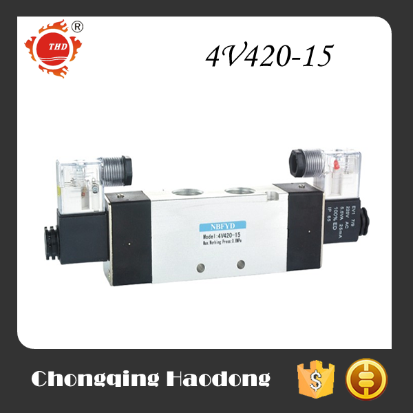 AC 220V 3/4 Inch Brass Electric Solenoid Valve For Hot Water NC