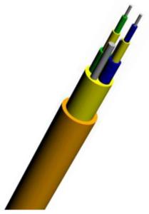 China EFONA001 Indoor Fiber Optic Cable Duplex RoundⅠ Single Mode Drop Cable wholesale