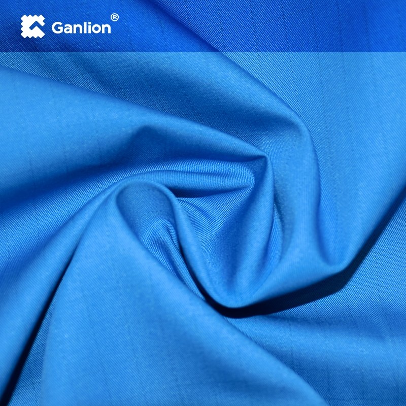 Yilon Cotton Moisture Absorption Antistatic Workwear Fabric For Petrochemical Cloth