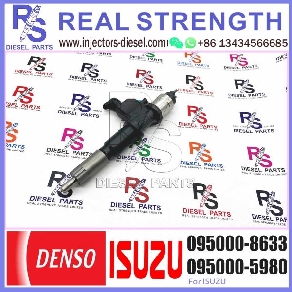 Diesel Injector Diesel Common Rail Injector 095000-8633 8-98139816-3 8981398163 Diesel Engine Parts 095000-8633